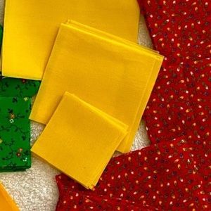 Vintage Cranston Floral Pre-Cut Quilting Lot